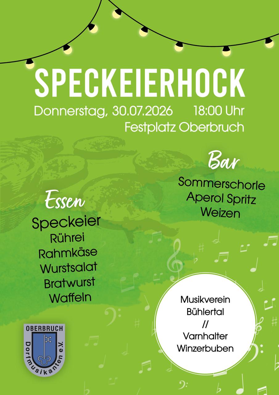 30. Juli 2026 Speckeierhock